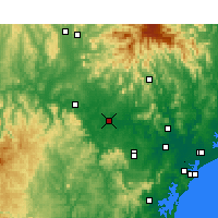 Nearby Forecast Locations - Singleton - Kaart
