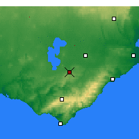 Nearby Forecast Locations - Elliminyt - Kaart