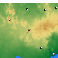 Nearby Forecast Locations - Ballarat - Kaart
