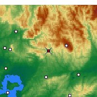 Nearby Forecast Locations - Noojee - Kaart