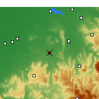 Nearby Forecast Locations - Benalla - Kaart