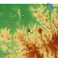 Nearby Forecast Locations - Edi Upper - Kaart