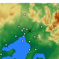 Nearby Forecast Locations - Viewbank - Kaart