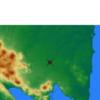 Nearby Forecast Locations - Bandar Lampung - Kaart