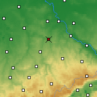 Nearby Forecast Locations - Döbeln - Kaart