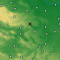 Nearby Forecast Locations - Eisleben - Kaart