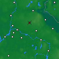 Nearby Forecast Locations - Werneuchen - Kaart
