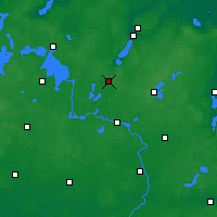 Nearby Forecast Locations - Neustrelitz - Kaart