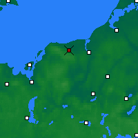 Nearby Forecast Locations - Bad Doberan - Kaart