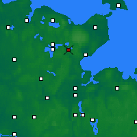 Nearby Forecast Locations - Eutin - Kaart