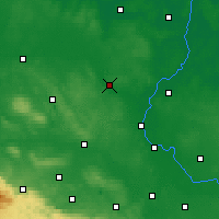 Nearby Forecast Locations - Haldensleben - Kaart