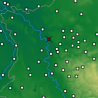 Nearby Forecast Locations - Dinslaken - Kaart