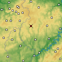 Nearby Forecast Locations - Prüm - Kaart