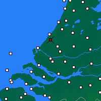 Nearby Forecast Locations - Den Haag - Kaart