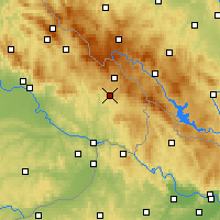 Nearby Forecast Locations - Freyung - Kaart