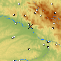Nearby Forecast Locations - Deggendorf - Kaart