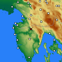 Nearby Forecast Locations - Buzet - Kaart