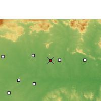 Nearby Forecast Locations - Akaltara - Kaart