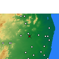 Nearby Forecast Locations - Arakkonam - Kaart