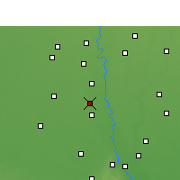Nearby Forecast Locations - Ganaur - Kaart