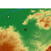 Nearby Forecast Locations - Hojai - Kaart