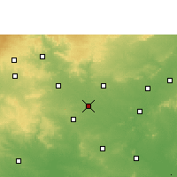 Nearby Forecast Locations - Kamptee - Kaart