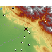 Nearby Forecast Locations - Kathua - Kaart