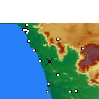 Nearby Forecast Locations - Mavoor - Kaart
