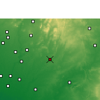 Nearby Forecast Locations - Modasa - Kaart