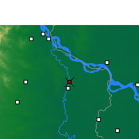 Nearby Forecast Locations - Murshidabad - Kaart
