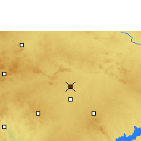Nearby Forecast Locations - Nargund - Kaart