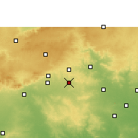 Nearby Forecast Locations - Narkhed - Kaart