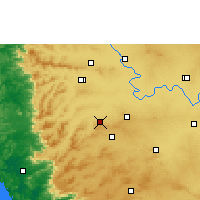 Nearby Forecast Locations - Nipani - Kaart