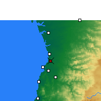 Nearby Forecast Locations - Pardi - Kaart