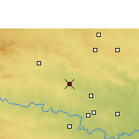 Nearby Forecast Locations - Partur - Kaart