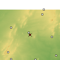 Nearby Forecast Locations - Phulera - Kaart