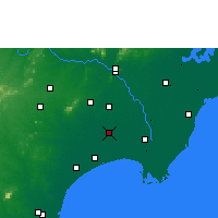 Nearby Forecast Locations - Ponnur - Kaart