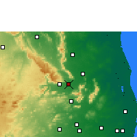 Nearby Forecast Locations - Renigunta - Kaart