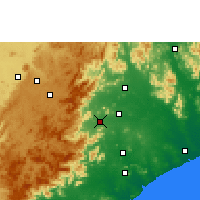 Nearby Forecast Locations - Salur - Kaart