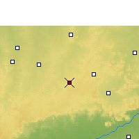 Nearby Forecast Locations - Sehore - Kaart