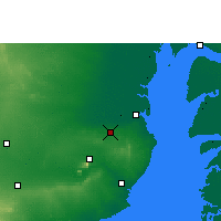 Nearby Forecast Locations - Sihor - Kaart