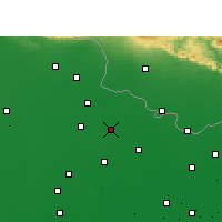 Nearby Forecast Locations - Sugauli - Kaart