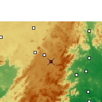 Nearby Forecast Locations - Sunabeda - Kaart