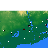 Nearby Forecast Locations - Tadepalligudem - Kaart