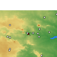 Nearby Forecast Locations - Tenu dam-cum-Kathhara - Kaart