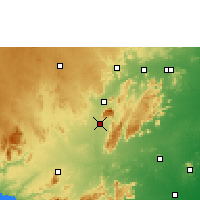 Nearby Forecast Locations - Tirupattur - Kaart