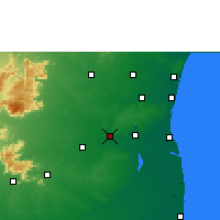 Nearby Forecast Locations - Virudhachalam - Kaart