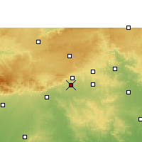 Nearby Forecast Locations - Warud - Kaart