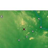 Nearby Forecast Locations - Yellandu - Kaart