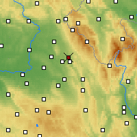Nearby Forecast Locations - Rychnov nad Kněžnou - Kaart